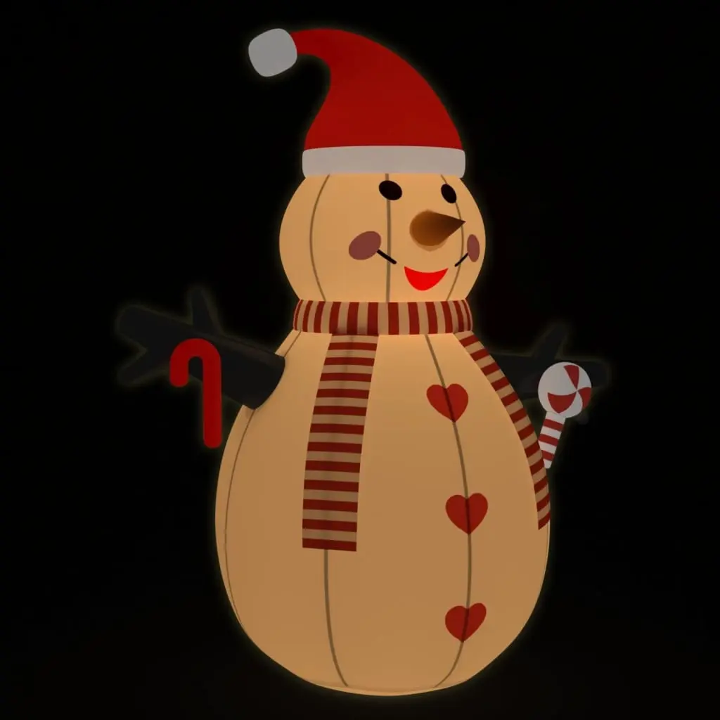 Inflatable Snowman with LEDs 460 cm 345383 - Home & Garden