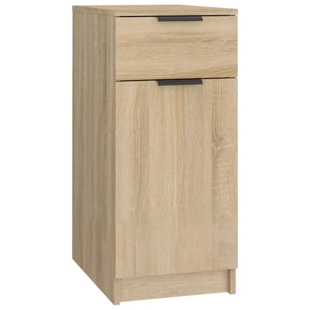 Desk Cabinet Sonoma Oak 33.5x50x75 cm Engineered Wood 811505 - Furniture