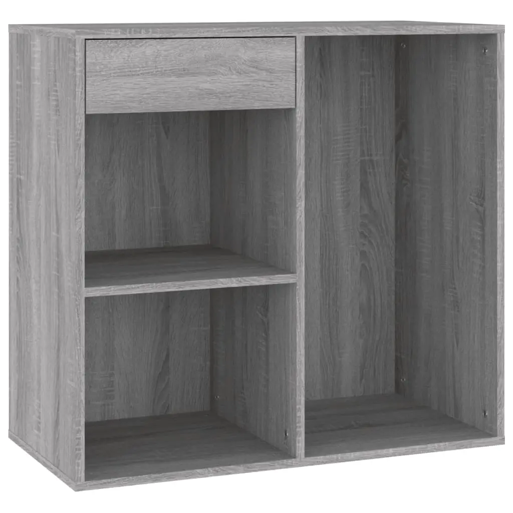 Cosmetic Cabinet Grey Sonoma 80x40x75 cm Engineered Wood 820503 - Furniture