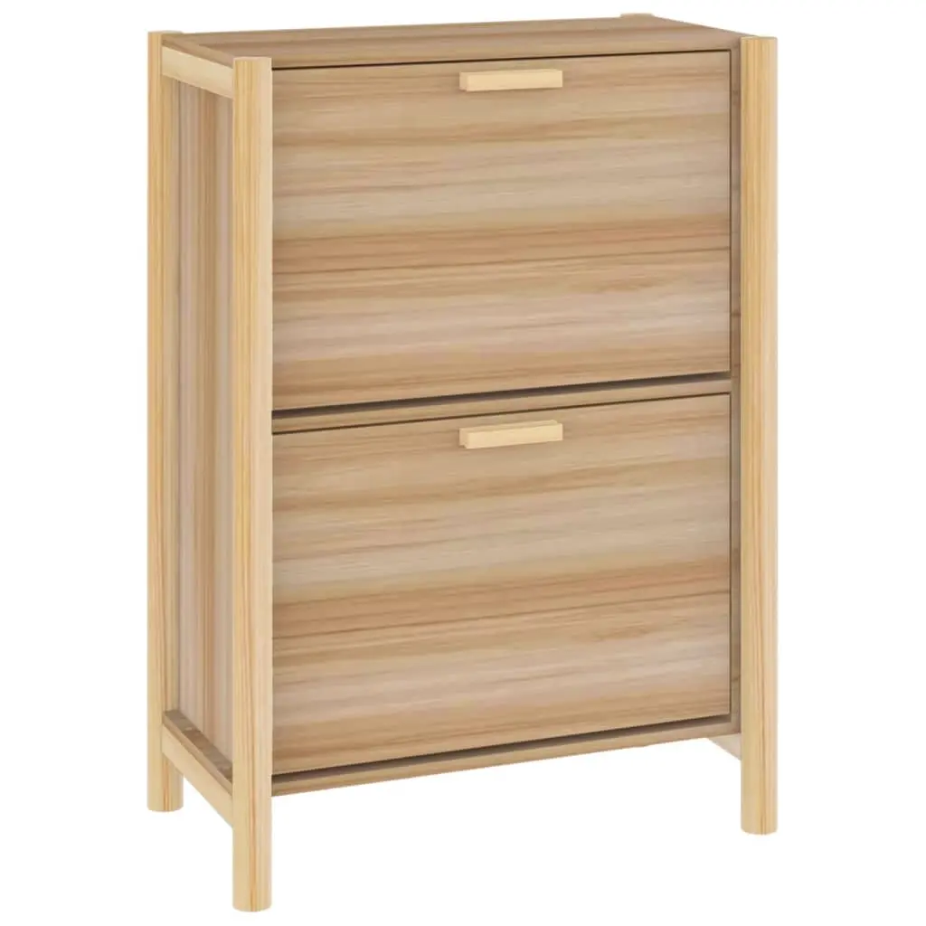Shoe Cabinet 57.5x33x80 cm Engineered Wood 345686 - Home & Garden