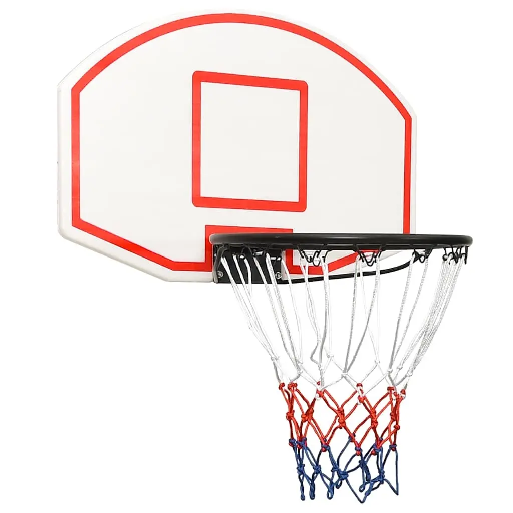 Basketball Backboard White 71x45x2 cm Polyethene 93664 - Sports & Outdoor