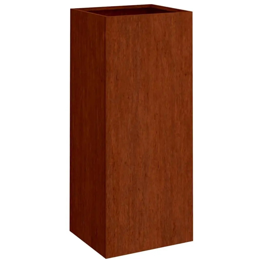 Planter 32x29x75 cm Corten Steel 821553 - Home & Garden