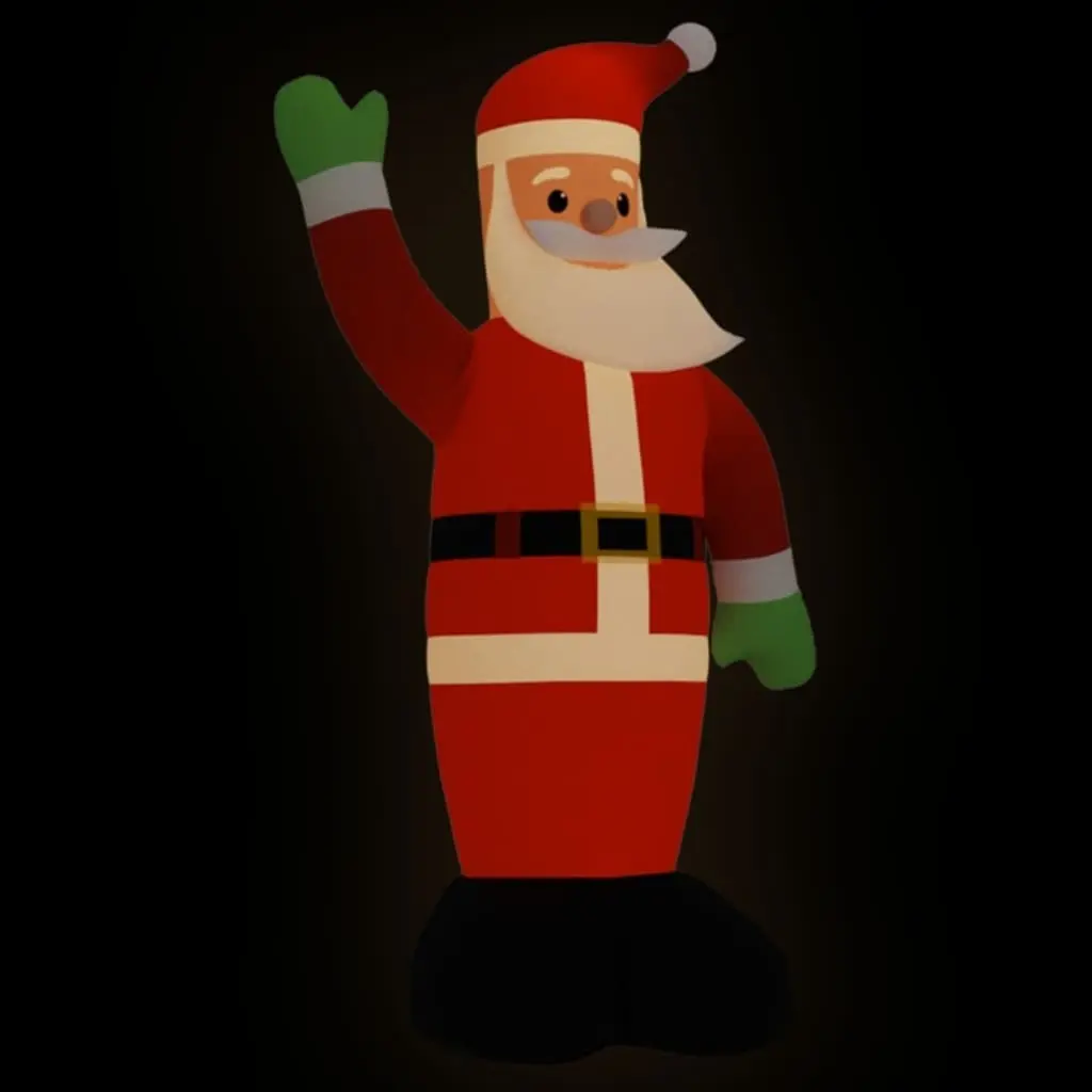 Christmas Inflatable Santa Claus with LEDs 820 cm 345272 - Up to 60% Off Christmas Decoration Specials