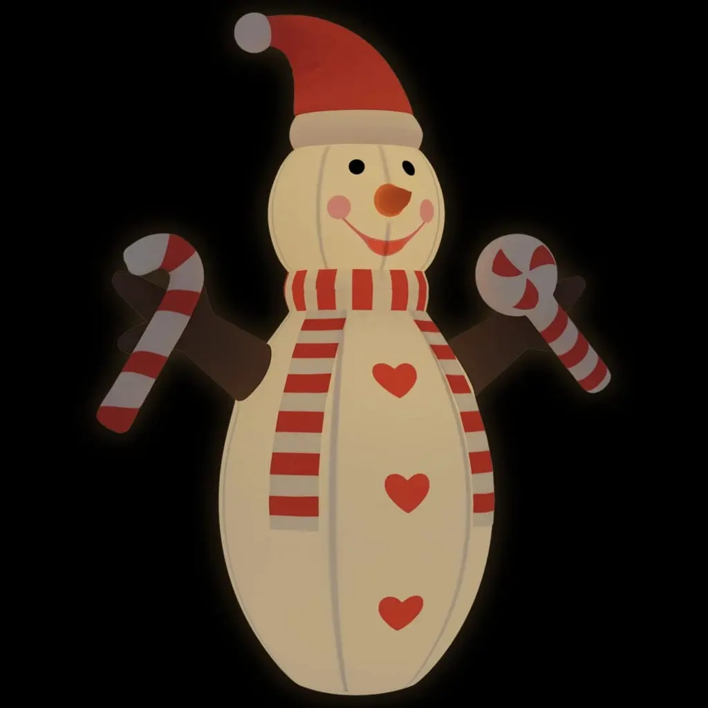 Christmas Inflatable Snowman with LEDs 630 cm 345285 - Home & Garden