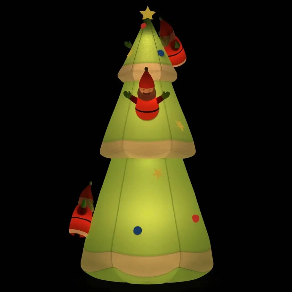 Inflatable Christmas Tree with LEDs 500cm 345295 - Home & Garden