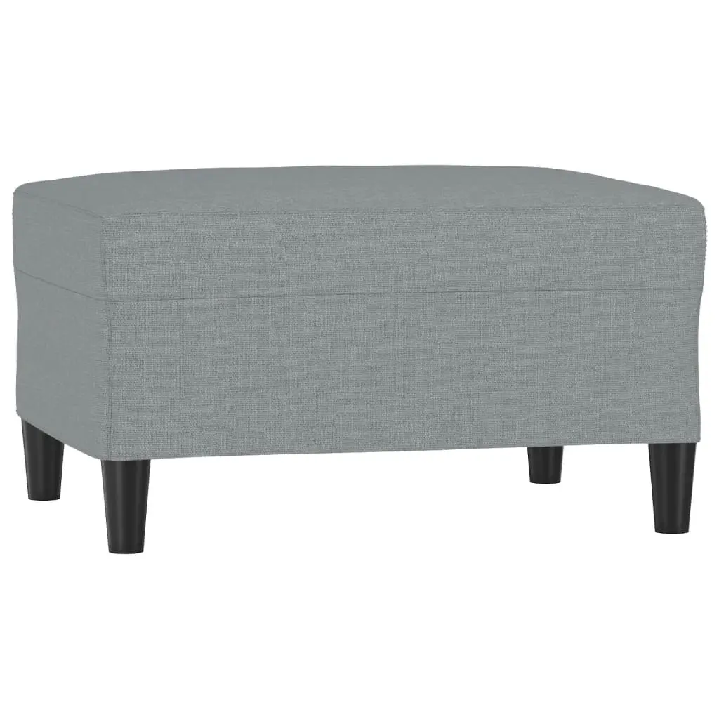 Footstool Light Grey 70x55x41 cm Fabric 349303 - Up to 65% off Outdoor Furniture