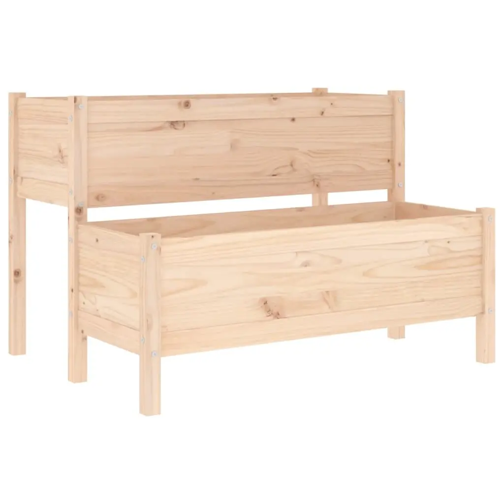 Planter 110x84x75 cm Solid Wood Pine 822262 - Home & Garden