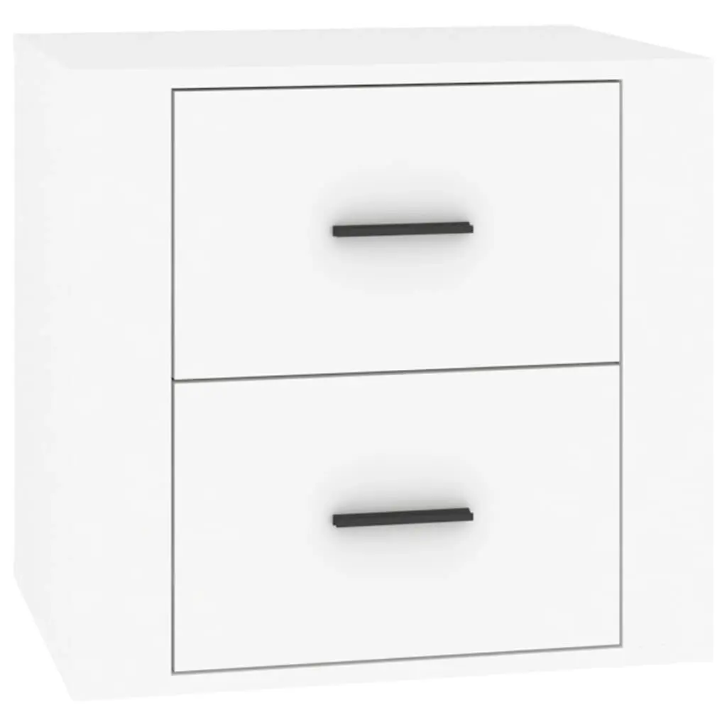 Bedside Cabinet White 50x39x47 cm 816704 - Furniture