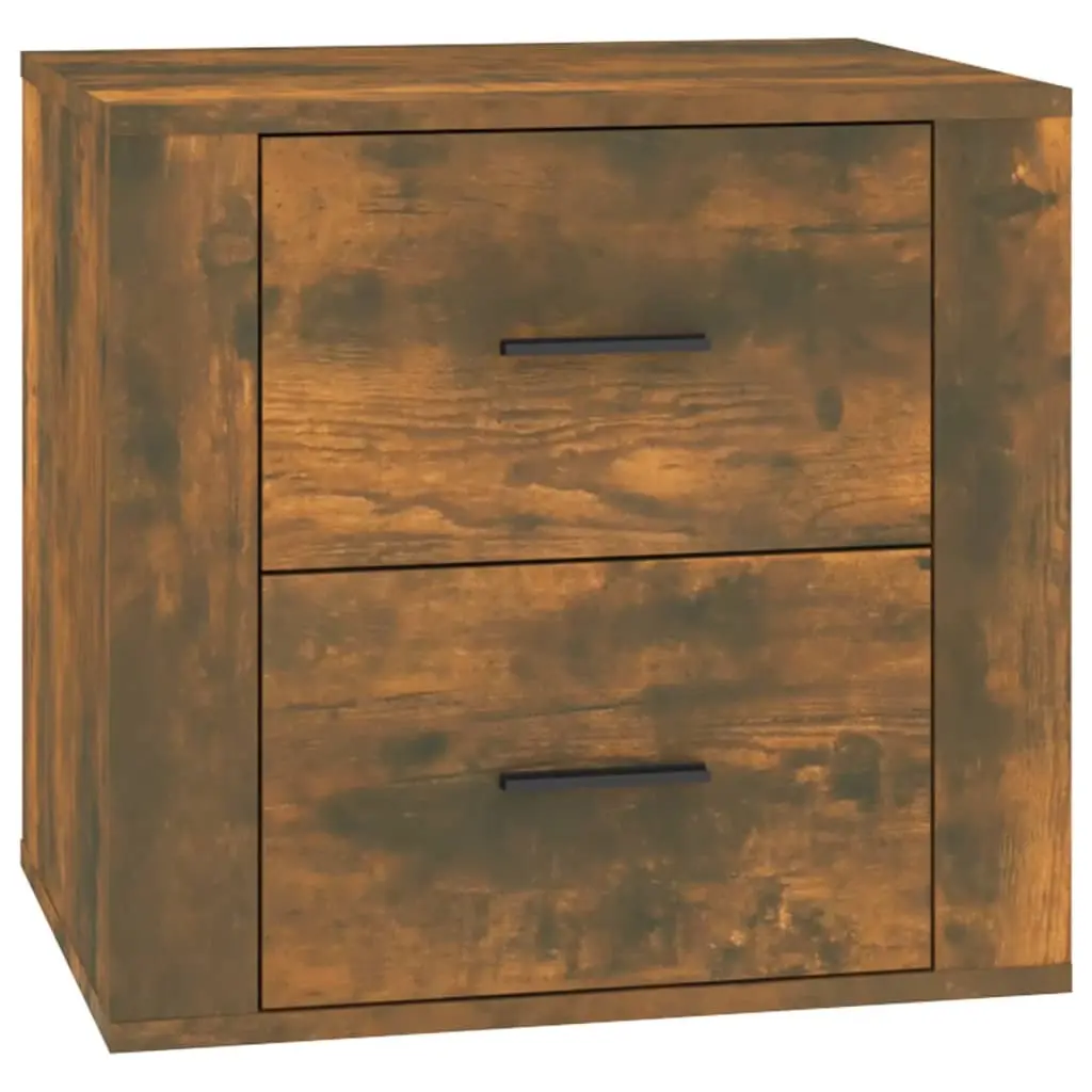 Bedside Cabinet Smoked Oak 50x39x47 cm 816709 - Furniture
