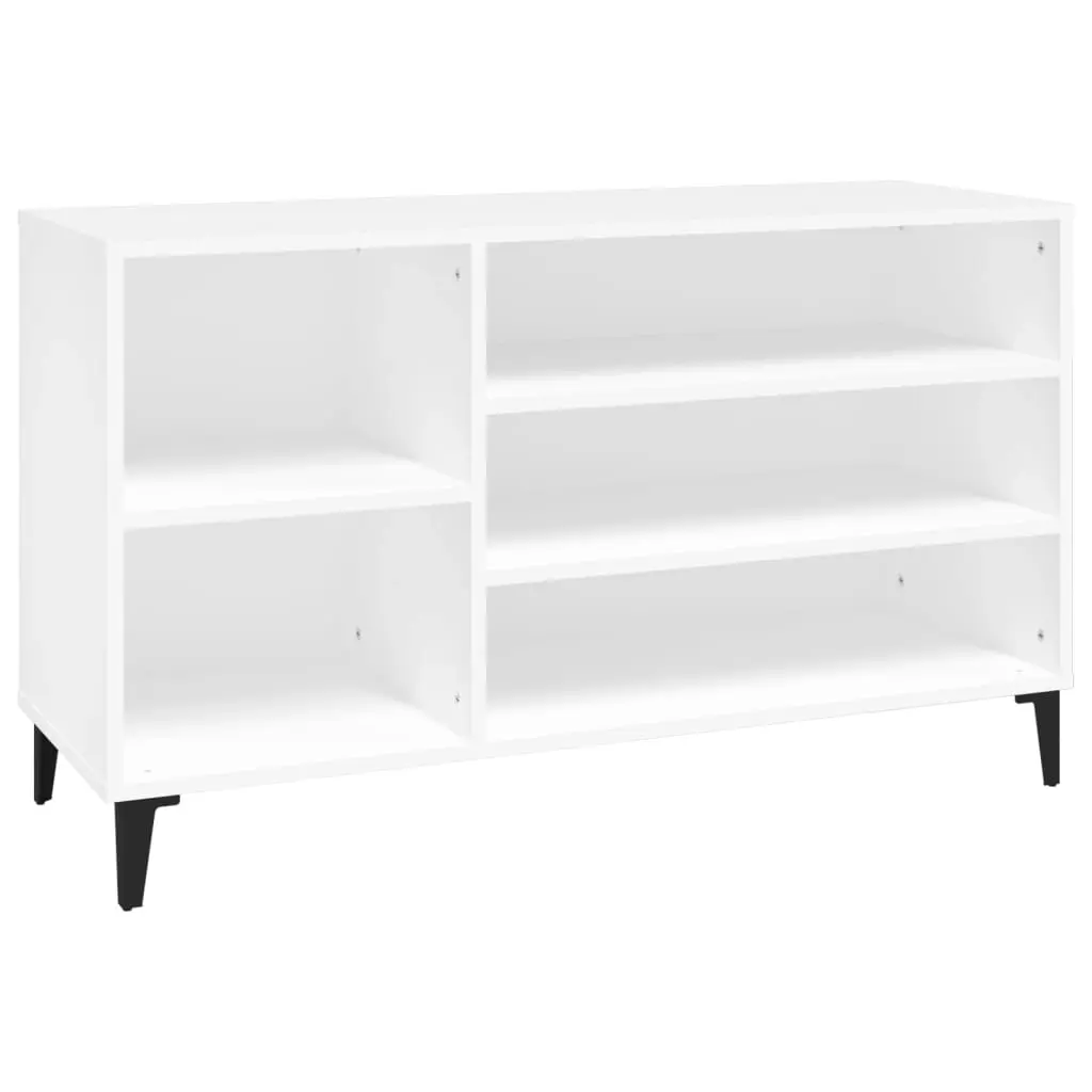 Shoe Cabinet White 102x36x60 cm Engineered Wood 819748 - Home & Garden