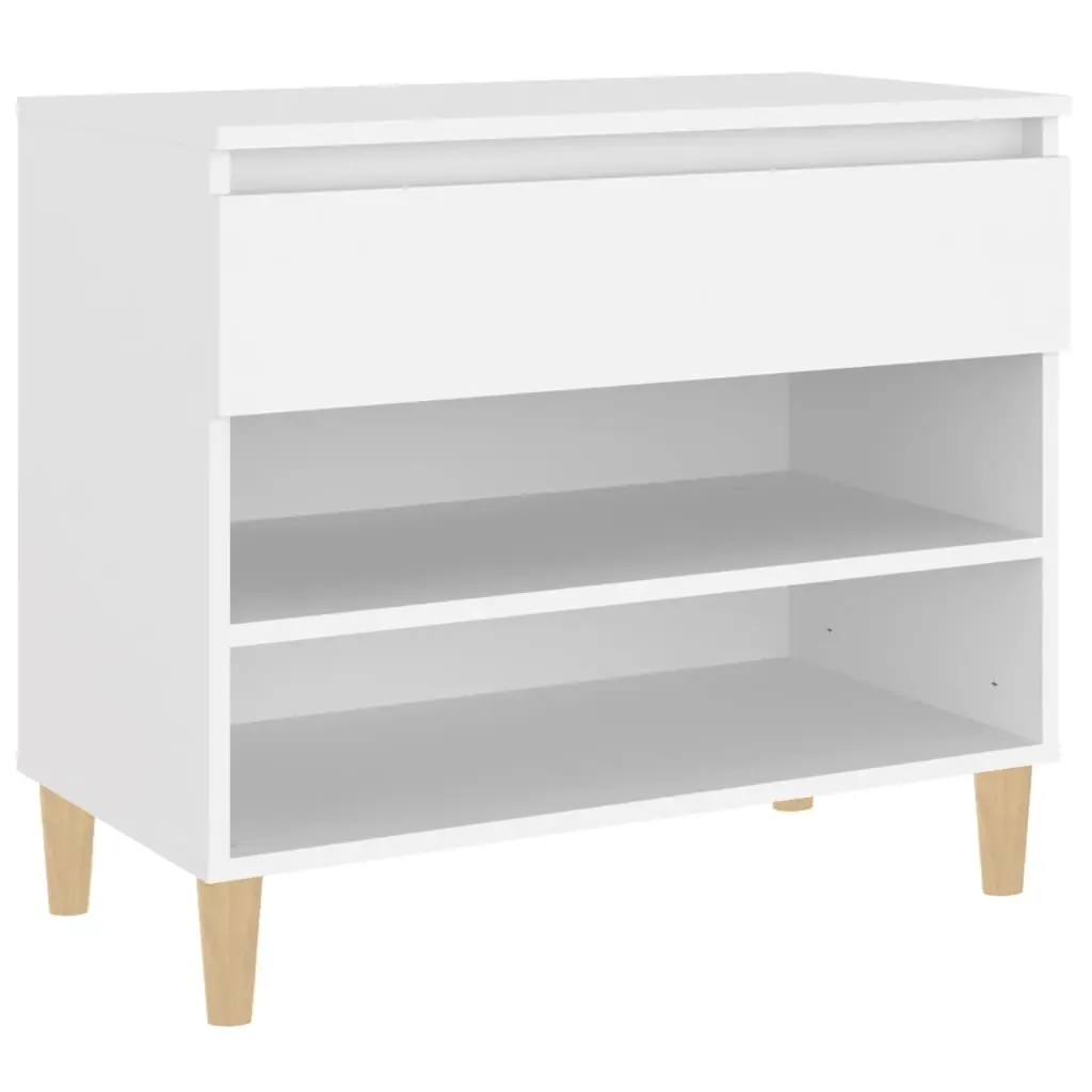 Shoe Cabinet White 70x36x60 cm Engineered Wood 819756 - Home & Garden