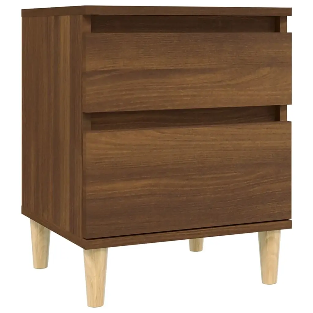 Bedside Cabinet Brown Oak 40x35x50 cm 821840 - Furniture
