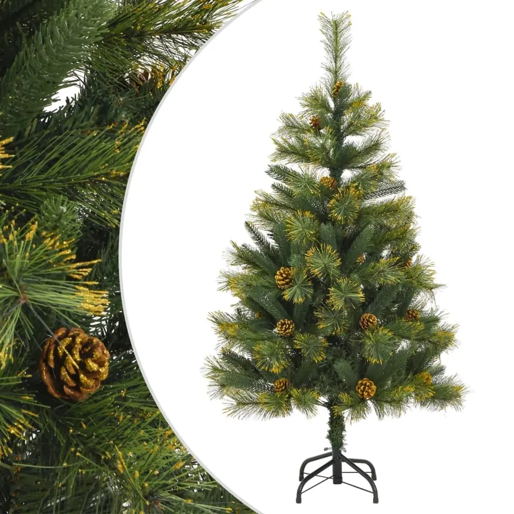 Artificial Hinged Christmas Tree with Cones 150 cm 357701 - Up to 60% Off Christmas Decoration Specials