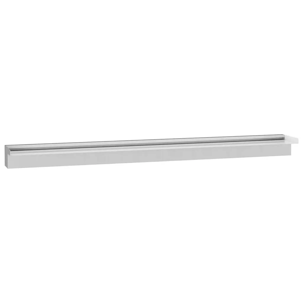 Rectangular Waterfall Pool Fountain Stainless Steel 110 cm 151937 - Home & Garden