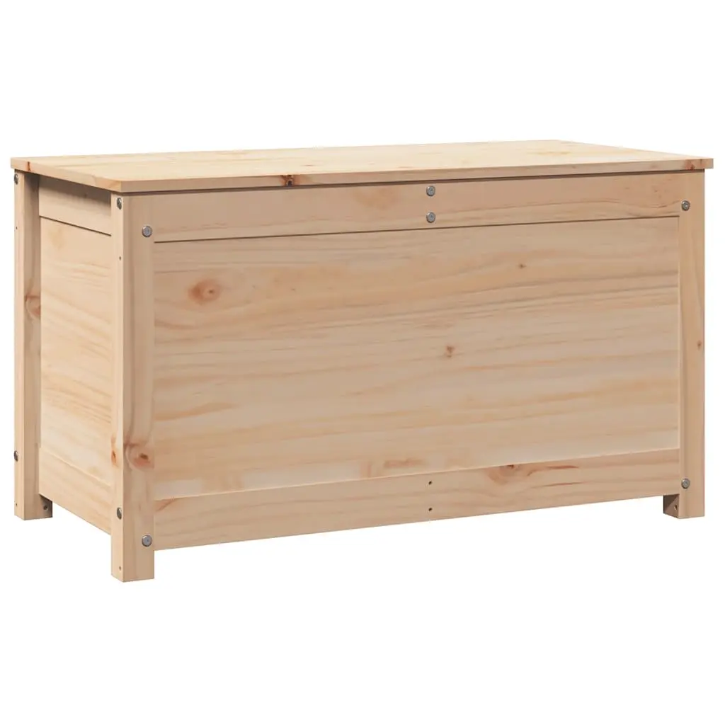 Storage Box 80x40x45.5 cm Solid Wood Pine 823534 - Furniture