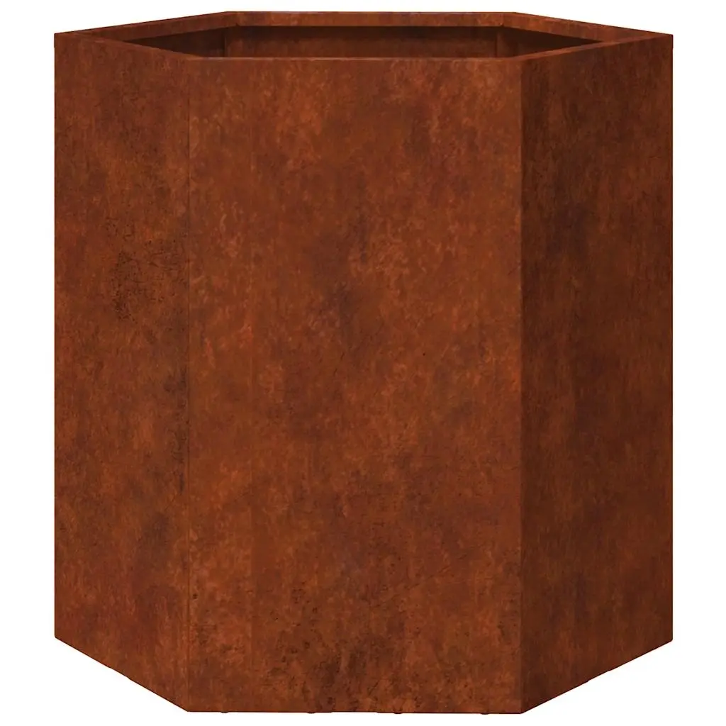 Planter Rusty 40x40x45 cm Corten Steel 823674 - Home & Garden