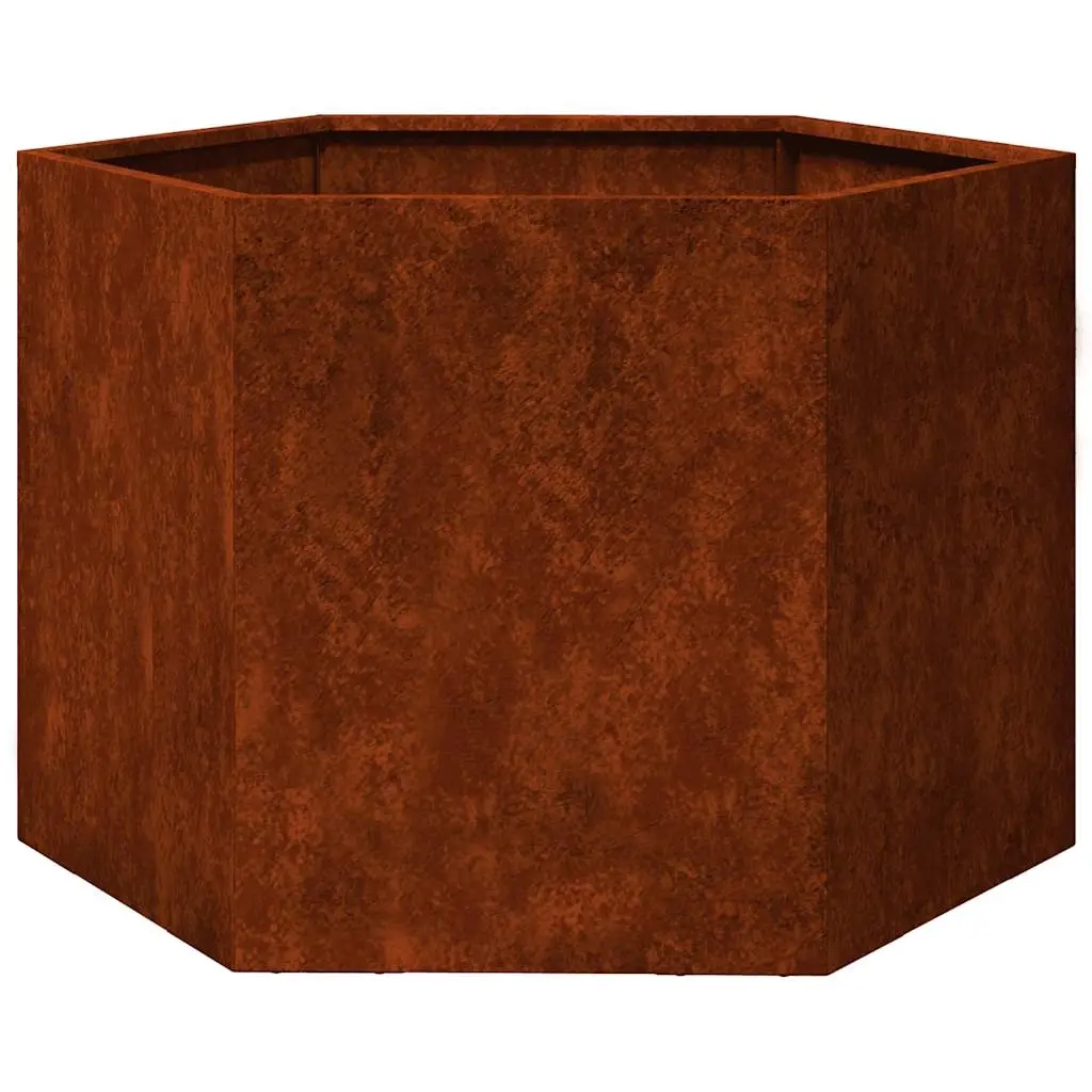 Planter Rusty 60x60x45 cm Corten Steel 823675 - Home & Garden