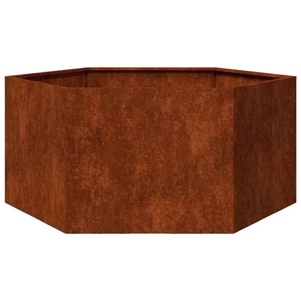 Planter Rusty 90x90x45 cm Corten Steel 823676 - Home & Garden