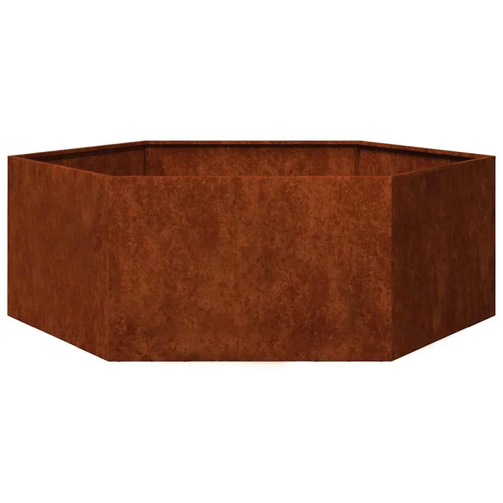 Planter Rusty 138x120x45 cm Corten Steel 823677 - Home & Garden