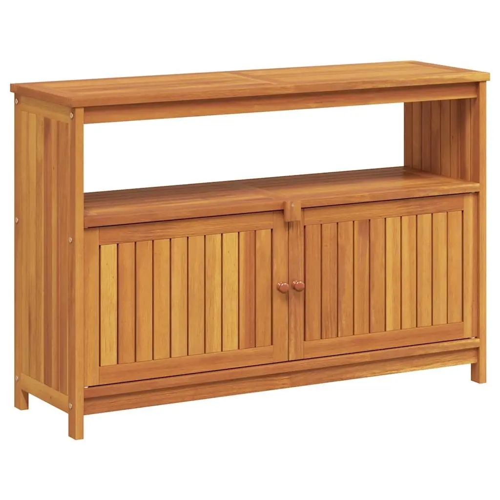 Garden Console Table 110x35x75 cm Solid Wood Acacia 319697 - Furniture