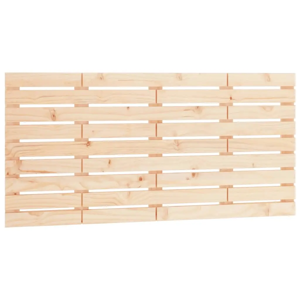Wall Headboard 156 cm Solid Wood Pine 824738 - Furniture