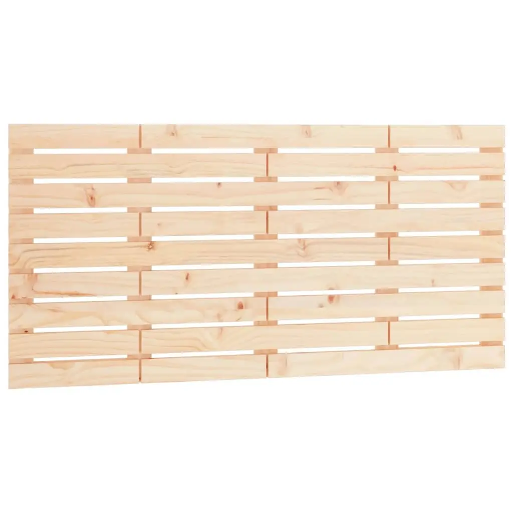 Wall Headboard 141 cm Solid Wood Pine 824758 - Furniture