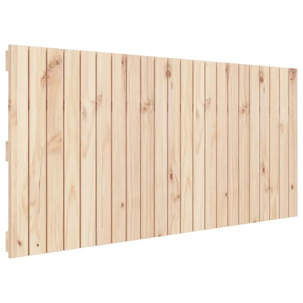 Wall Headboard 140 cm Solid Wood Pine 824868 - Furniture