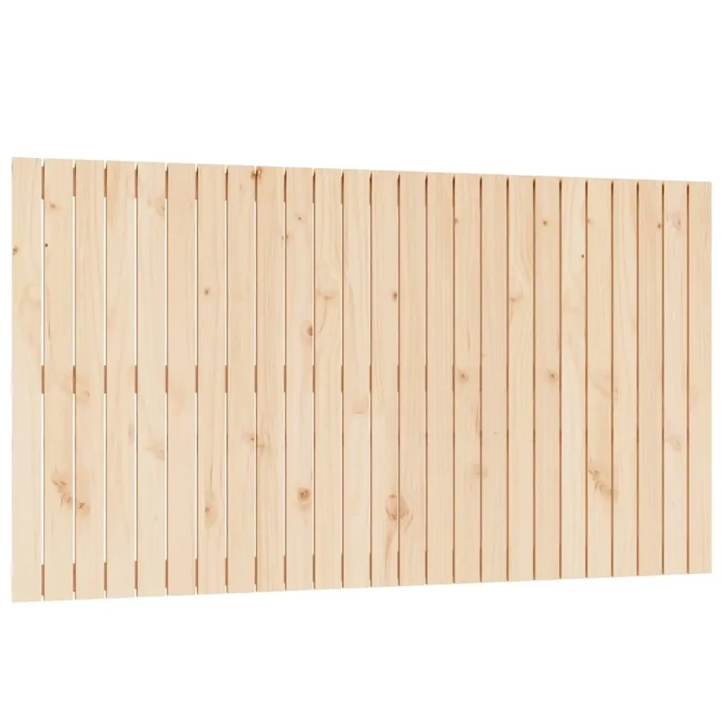 Wall Headboard 159.5 cm Solid Wood Pine 824898 - Furniture
