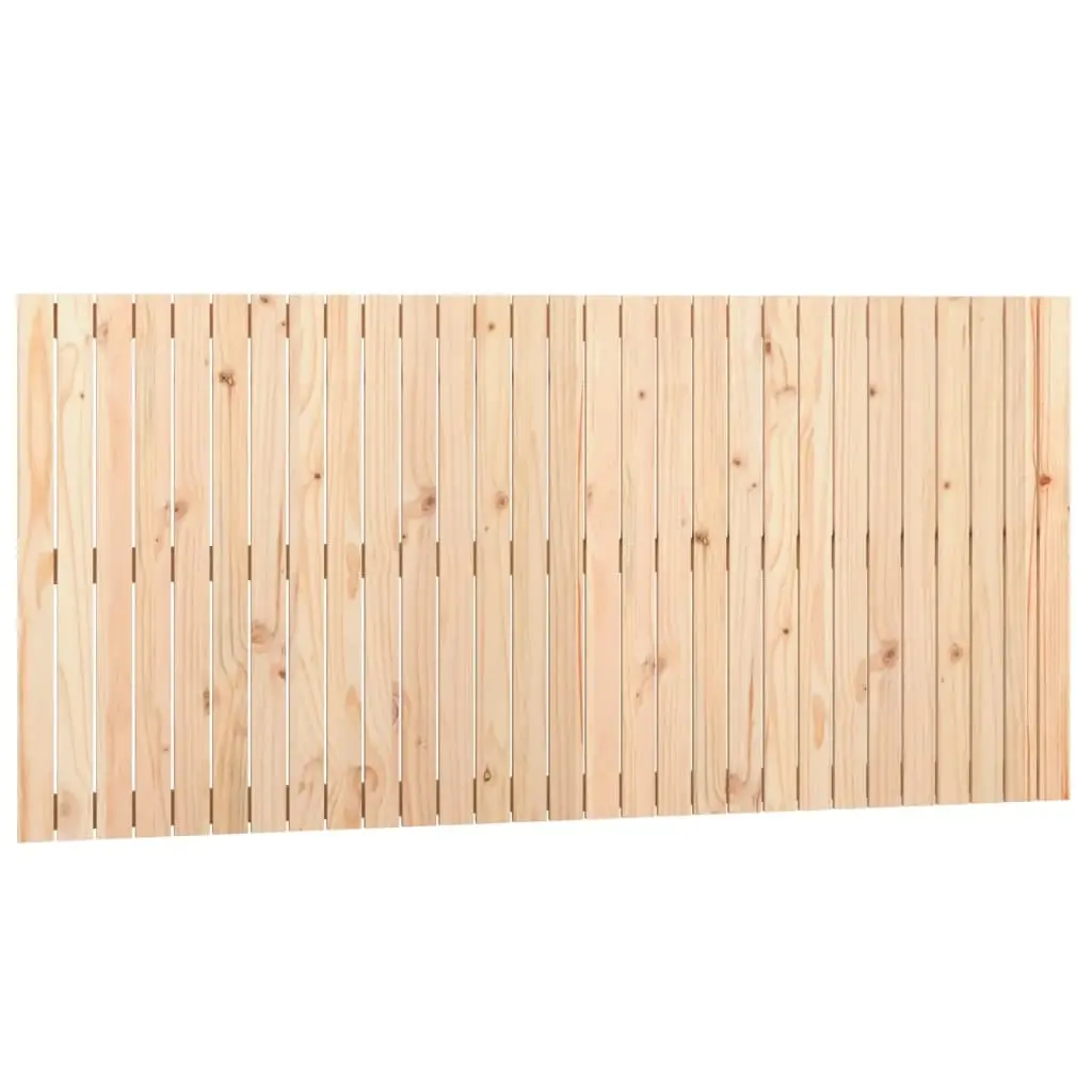 Wall Headboard 185 cm Solid Wood Pine 824913 - Furniture