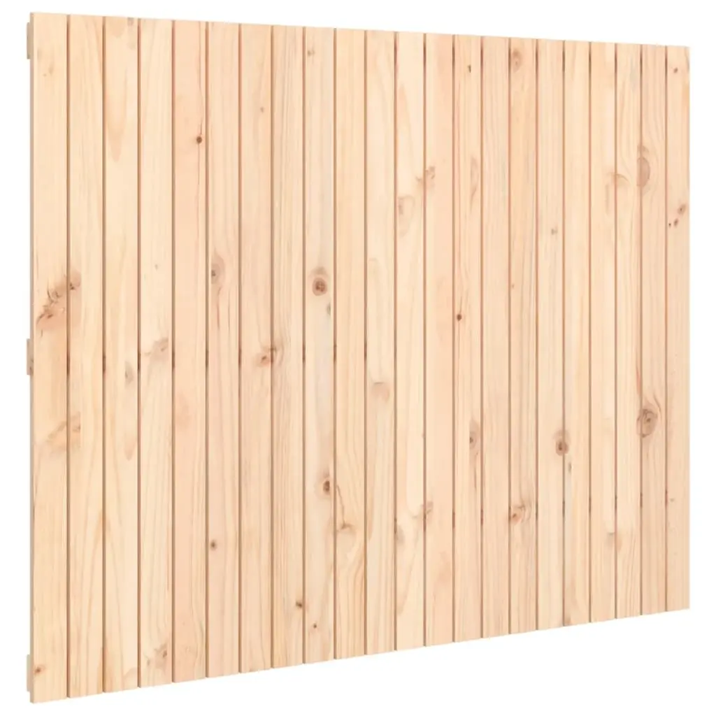 Wall Headboard 140 cm Solid Wood Pine 824968 - Furniture