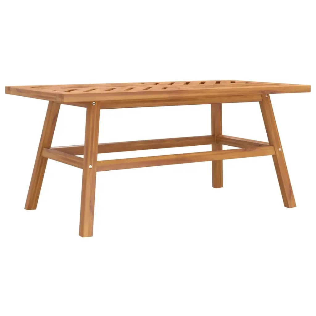 Coffee Table 100x50x45 cm Solid Wood Acacia 362233 - Furniture