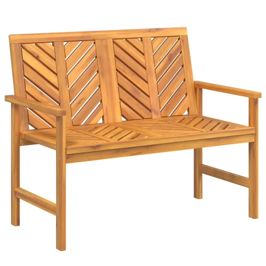 Garden Bench 109 cm Solid Wood Acacia 362234 - Furniture