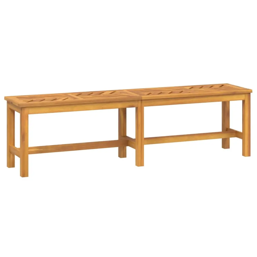 Garden Bench 150 cm Solid Wood Acacia 362238 - Furniture