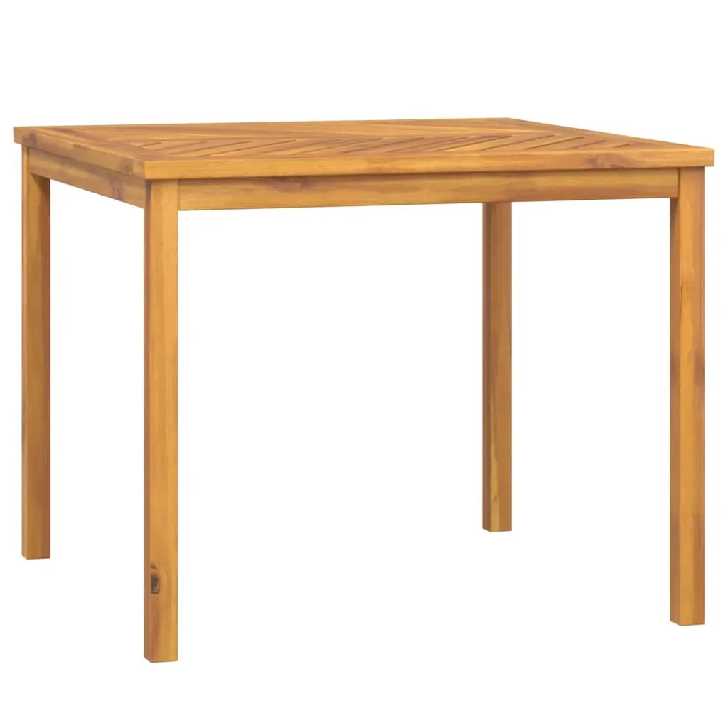 Garden Dining Table 90x90x74 cm Solid Wood Acacia 362240 - Furniture