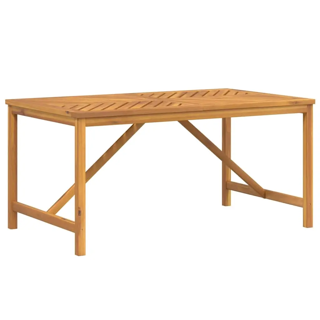 Garden Dining Table 150x90x74 cm Solid Wood Acacia 362241 - Furniture