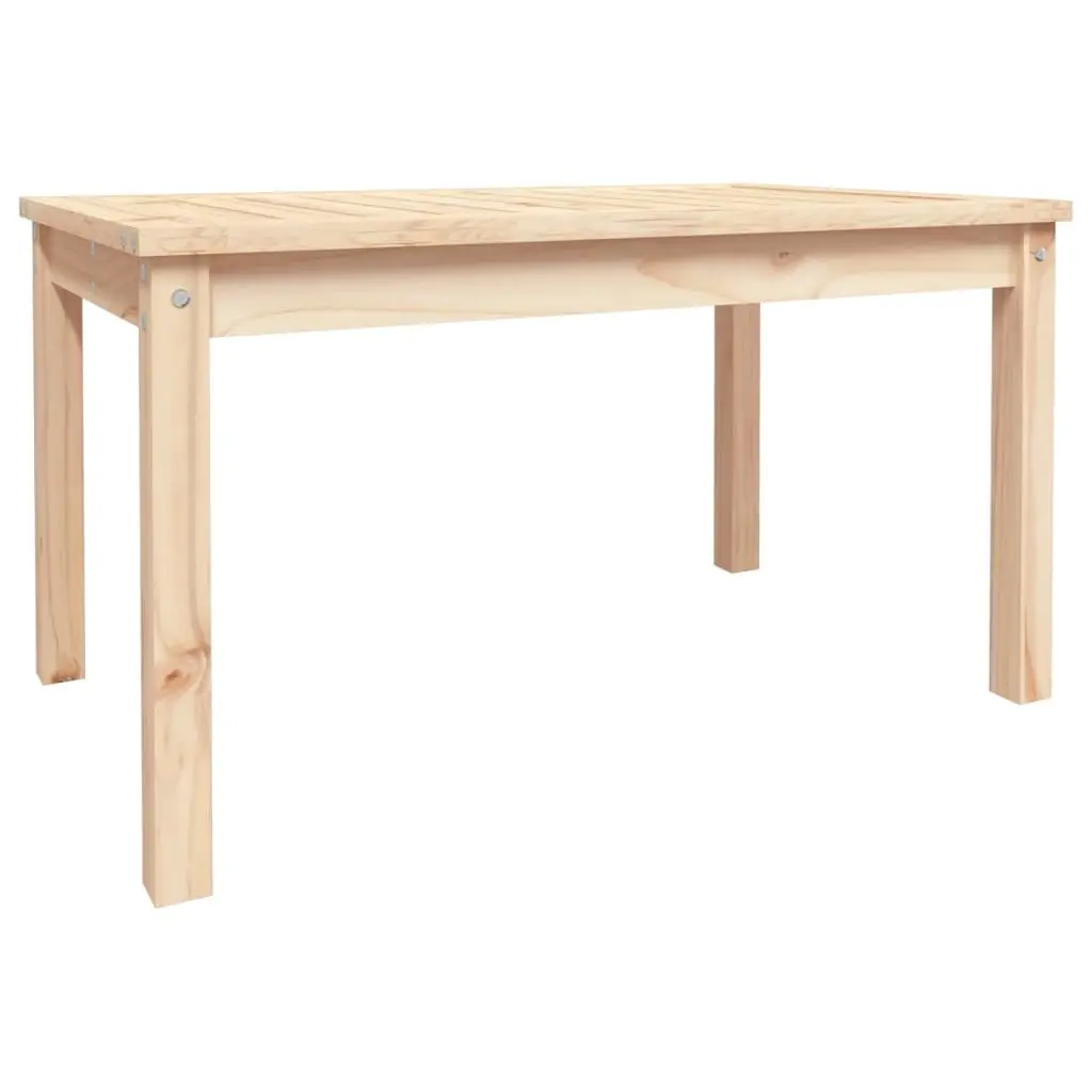 Garden Table 82.5x50.5x45 cm Solid Wood Pine 824113 - Furniture