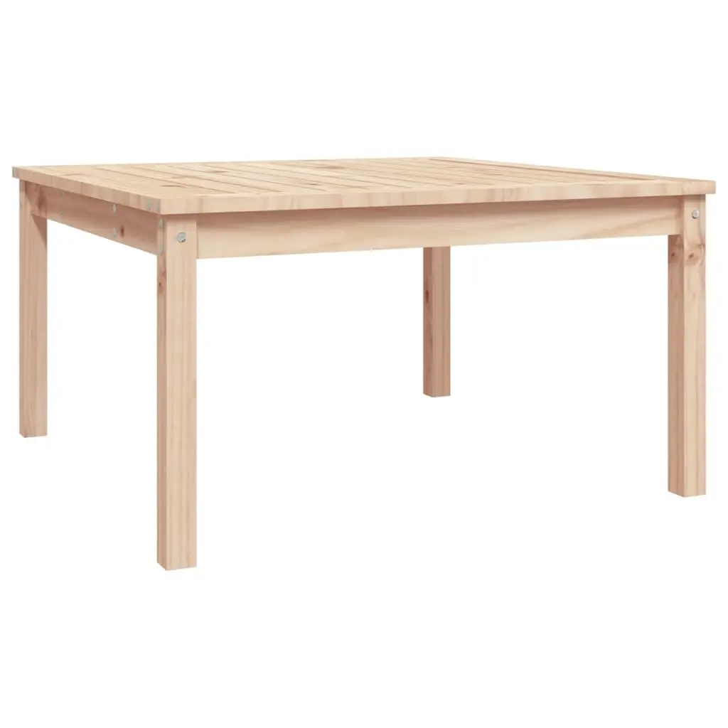Garden Table 82.5x82.5x45 cm Solid Wood Pine 824120 - Furniture