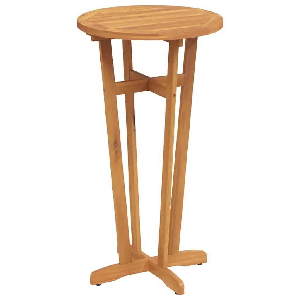 Garden Bar Table Ø60x105 cm Solid Wood Acacia 319698 - Furniture