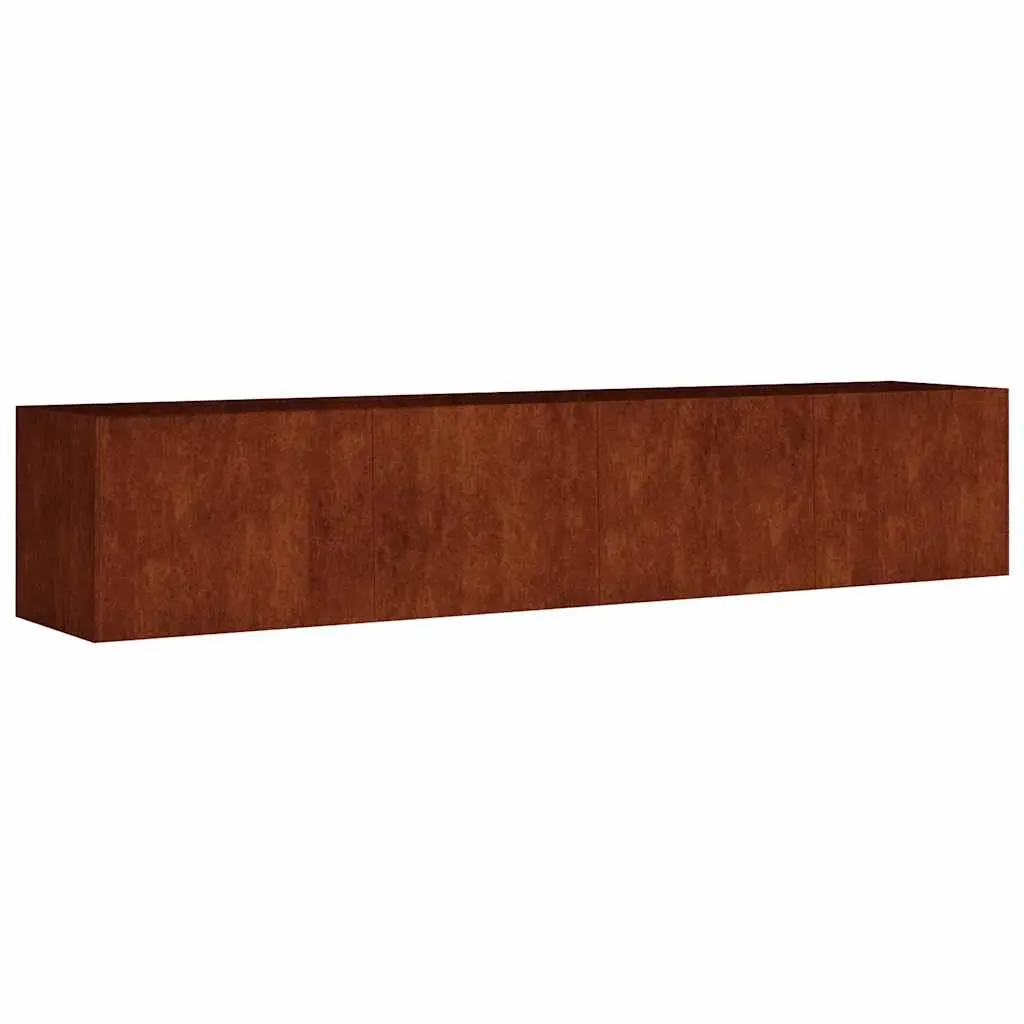 Garden Raised Bed 200x40x40 cm Corten Steel 824521 - Home & Garden