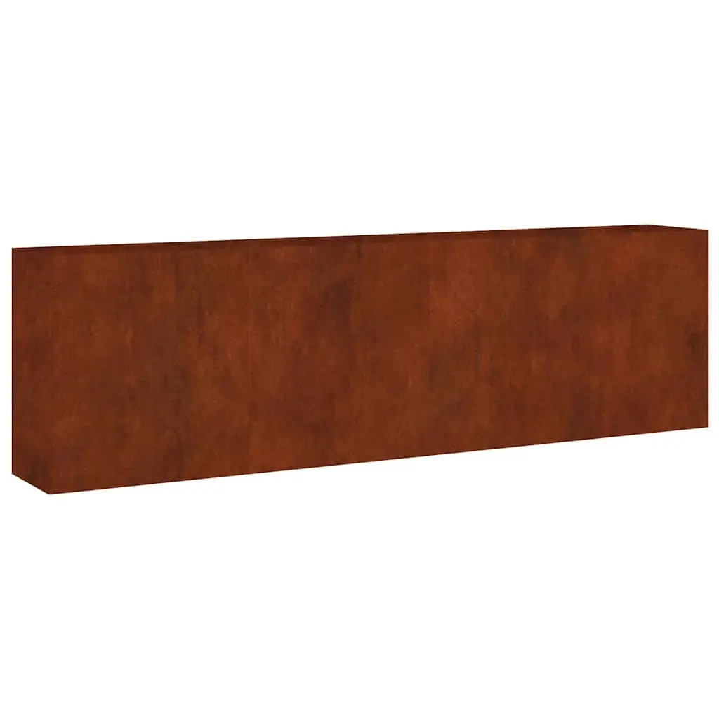 Garden Raised Bed 280x40x80 cm Corten Steel 824528 - Home & Garden