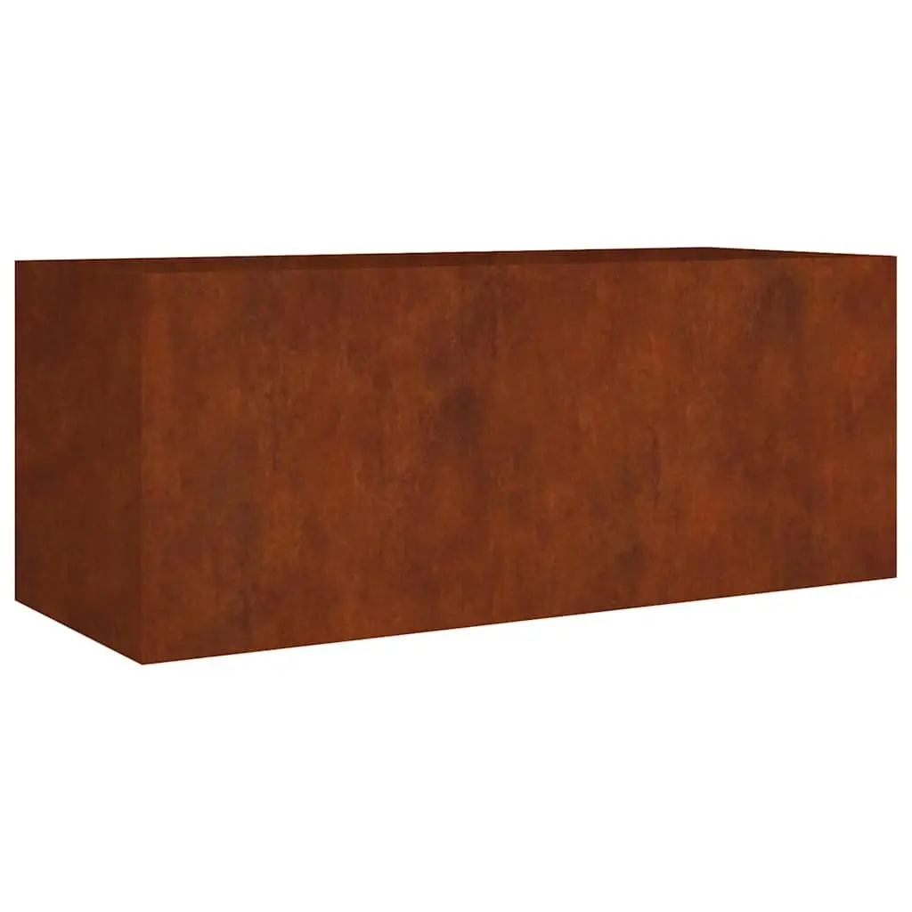 Garden Raised Bed 200x80x80 cm Corten Steel 824539 - Home & Garden