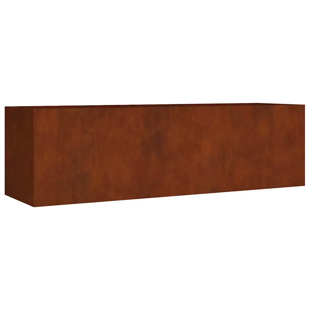 Garden Raised Bed 280x80x80 cm Corten Steel 824540 - Home & Garden