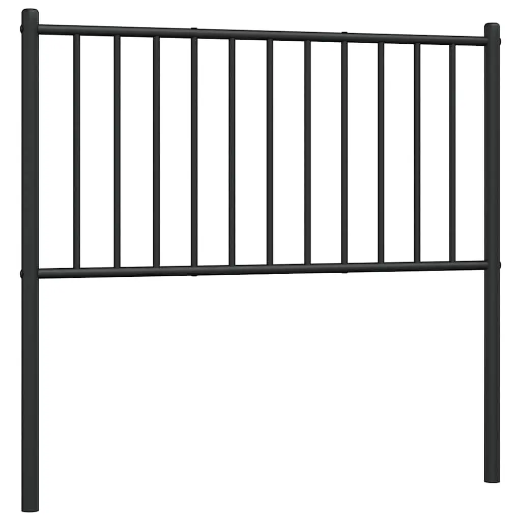 Metal Replace Headboard Black 90 cm 350892 - Furniture