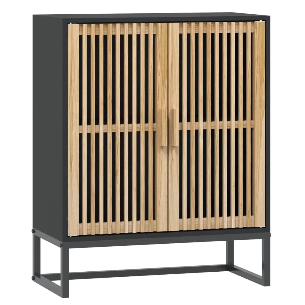 Sideboard Black 60x30x75 cm Engineered Wood 352110 - Furniture