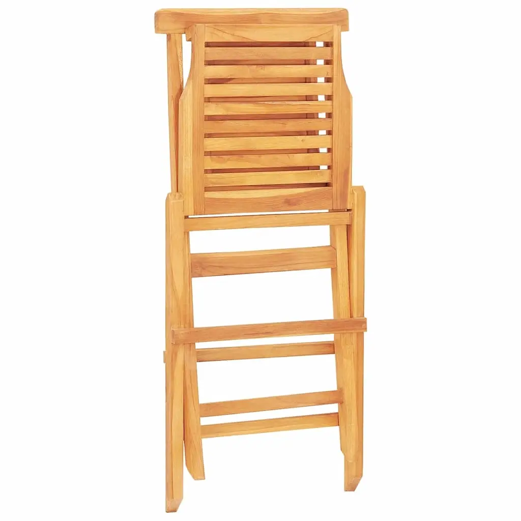 Folding Garden Chairs 6 pcs 47x63x90 cm Solid Wood Teak 3155047 - Furniture