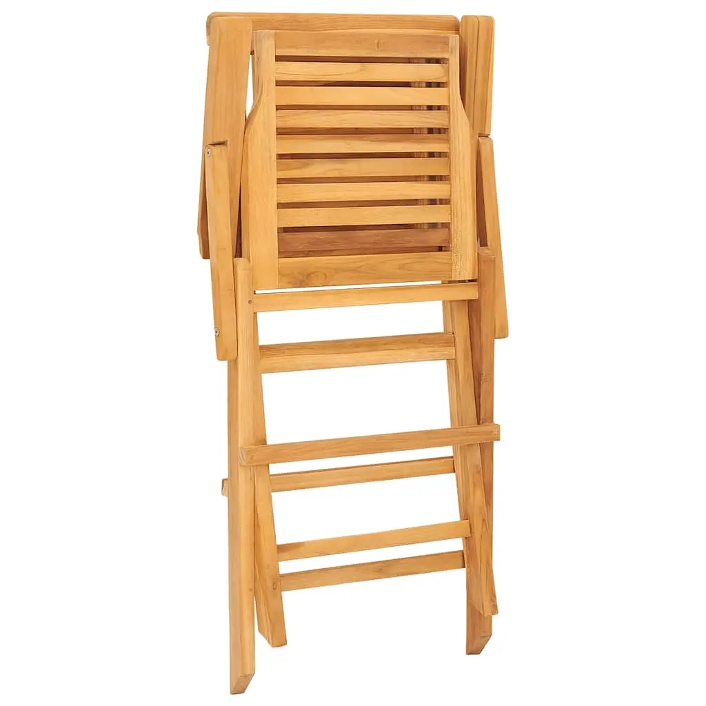 Folding Garden Chairs 8 pcs 56x63x90 cm Solid Wood Teak 3155051 - Furniture