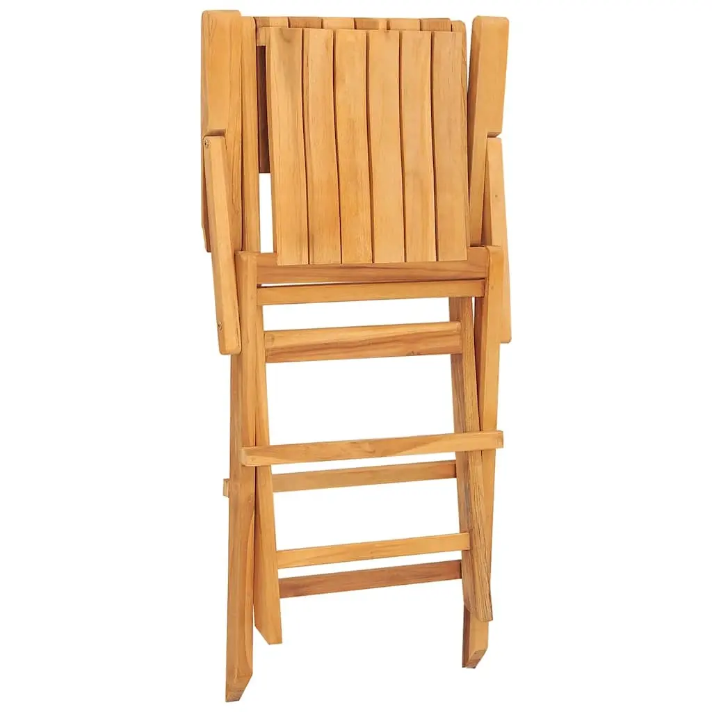 Folding Garden Chairs 4 pcs 55x61x90 cm Solid Wood Teak 3155061 - Furniture