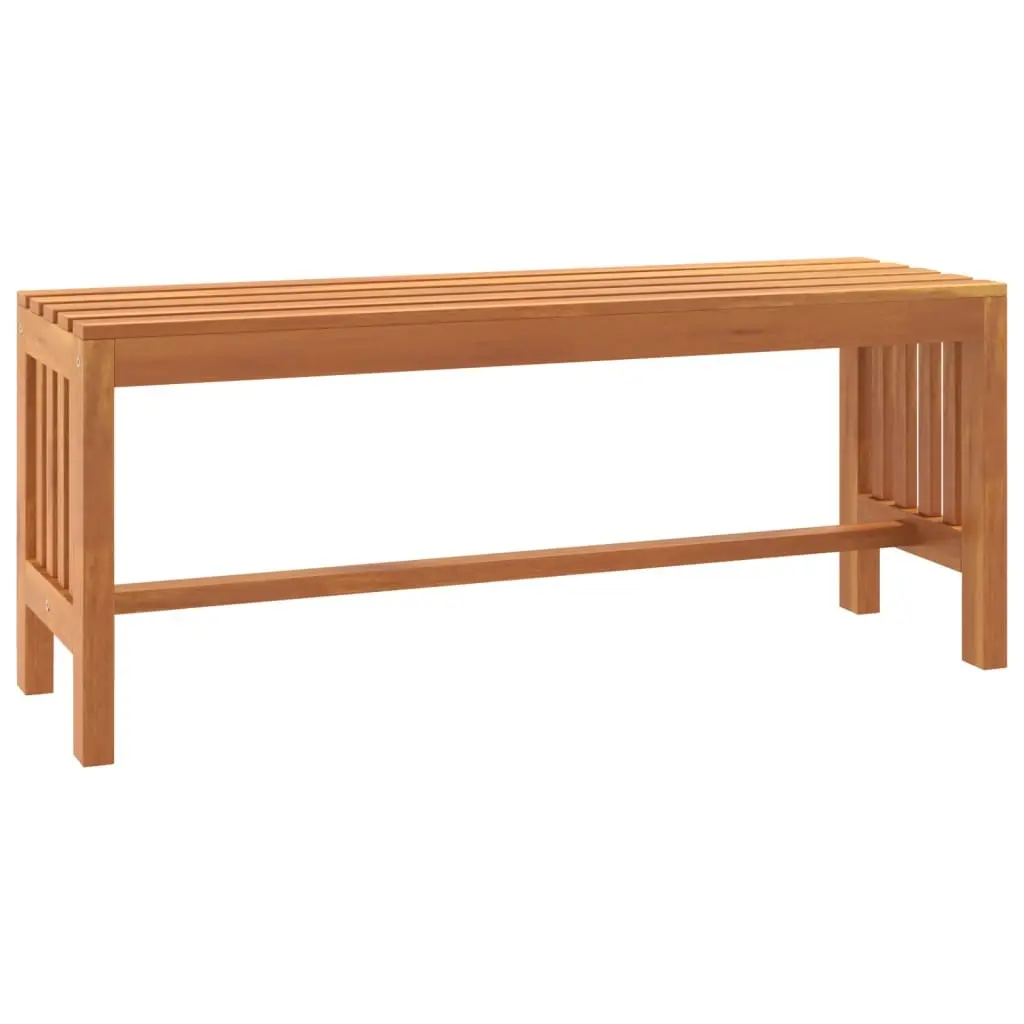 Garden Bench 110 cm Solid Wood Eucalyptus 363288 - Furniture