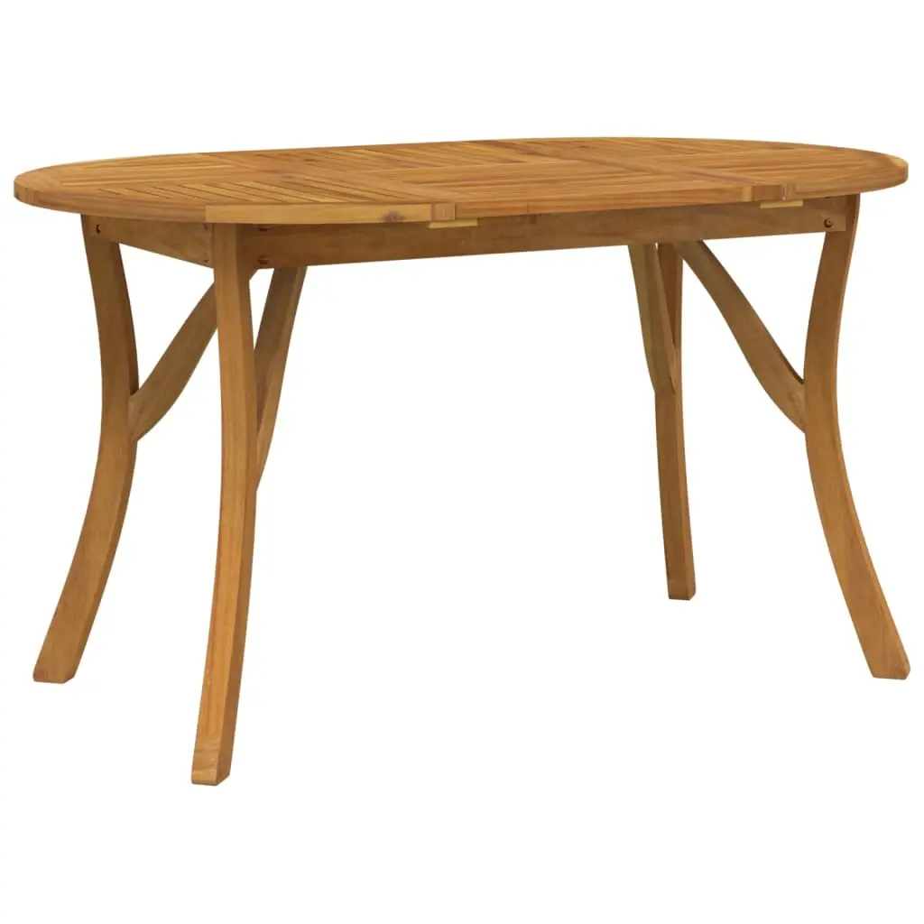Garden Table 150x90x75 cm Solid Wood Acacia 363306 - Furniture