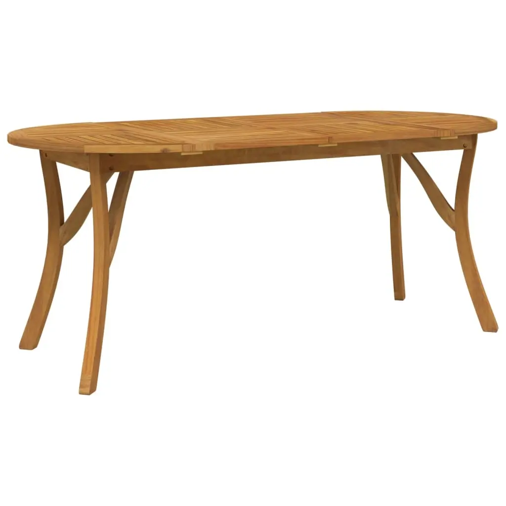 Garden Table 200x90x75 cm Solid Wood Acacia 363307 - Furniture